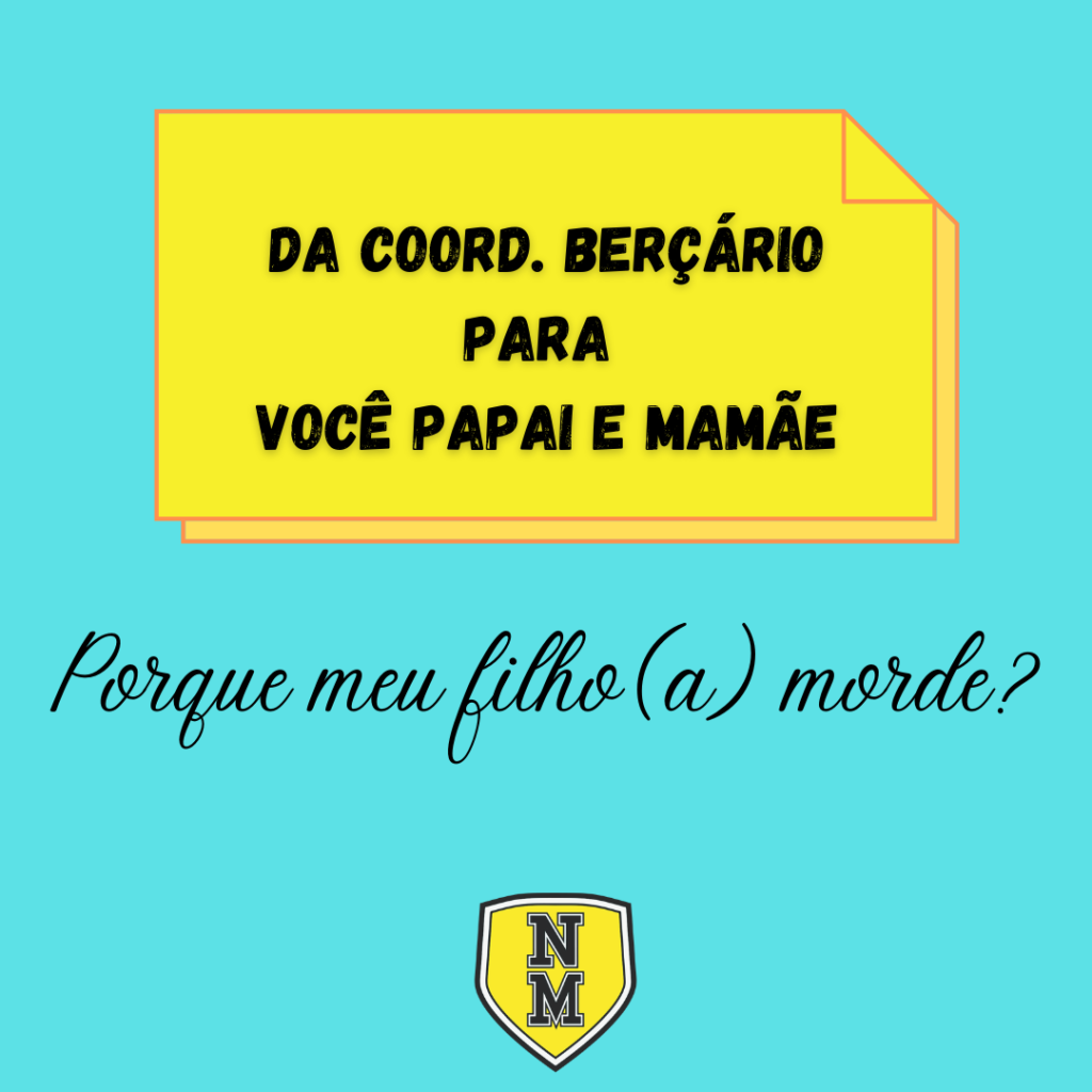 Porque meu filho morde?